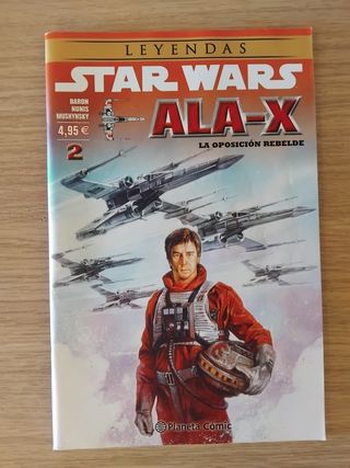 Tres cómics Star Wars Ala-X en español, castellano