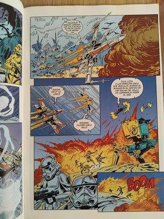 Tres cómics Star Wars Ala-X en español, castellano