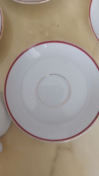 Set 4 Tazzine da tè in ceramica Scherzer