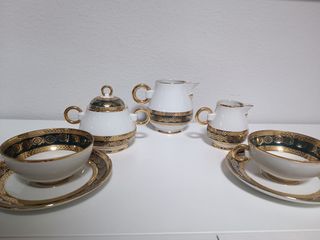 Juego de té Limoges porcelana