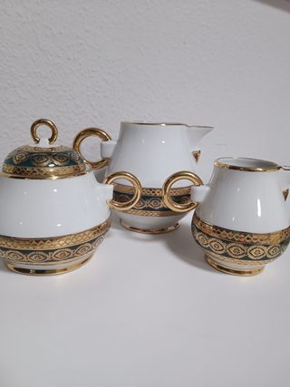 Juego de té Limoges porcelana