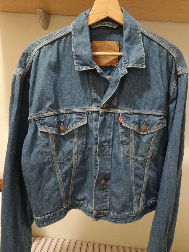 Cazadora tejana  Levi's 1995 etiqueta roja