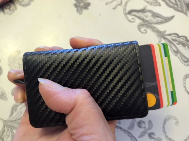 Cartera hombre protección RFID