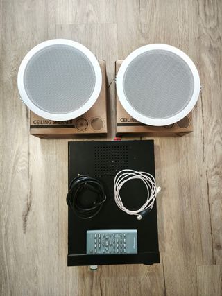 Altavoces Hilo Musical Bluetooth,FM,USB,AUX