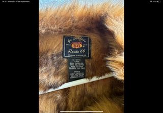 Chaqueta Antelina Marrón Route 66