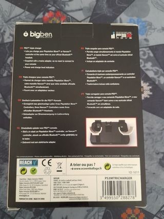 OFERTA.NUEVO PS3.Cargador mandos Move,Navcon 