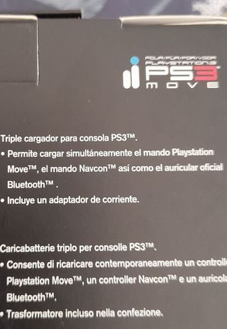 OFERTA.NUEVO PS3.Cargador mandos Move,Navcon 