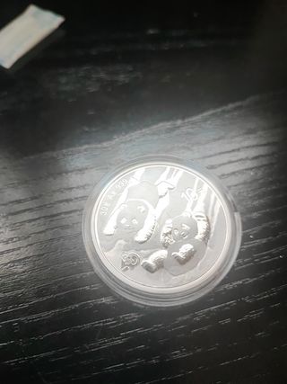 Moneda Plata Panda Chino 30g Ag .999 2022