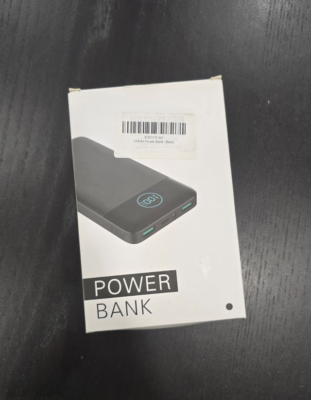 Power Bank portatile nero da 13800 mAh