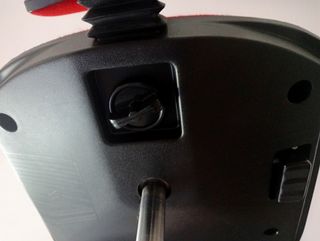 Sedia da ufficio regolabile rossa
