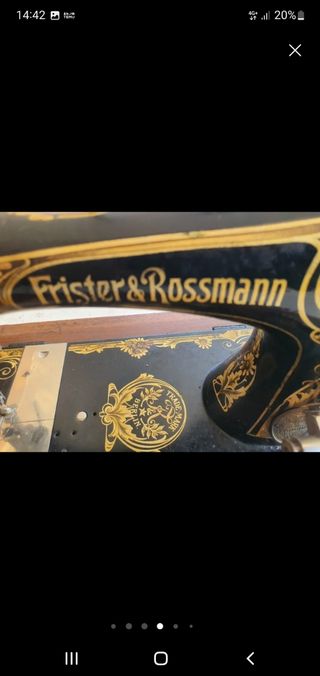 Máquina de coser Fisterra & Rossmann