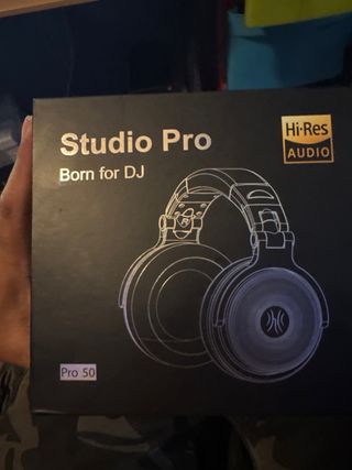 Cascos DJ Studio Pro 50 Negro LEER BIEN EL ANUNCIO