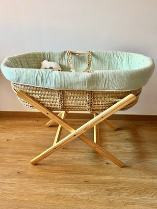 Moisés Cucos Baby con colchón y peluche