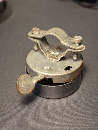 Campanello bici cromato Rossignoli Milano vintage