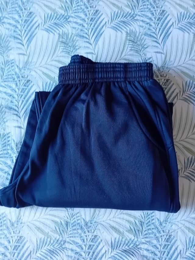 Pantalone acetato blu