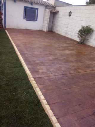 Reparación Hormigón Impreso Antiguo