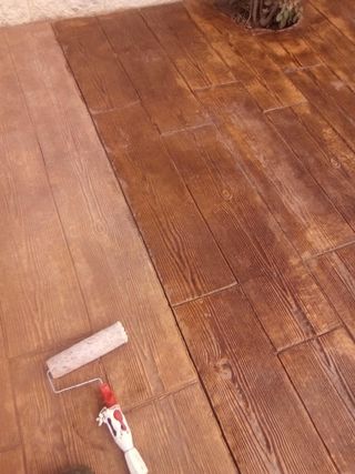 Reparación Hormigón Impreso Antiguo