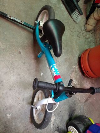 Bicicleta infantil sin pedales