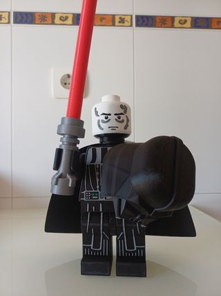 Figura Darth Vader tipo LEGO impresa 3D MK3D