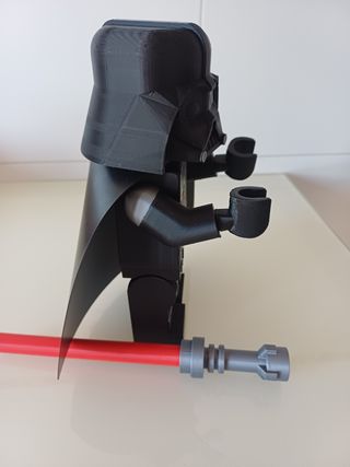 Figura Darth Vader tipo LEGO impresa 3D MK3D