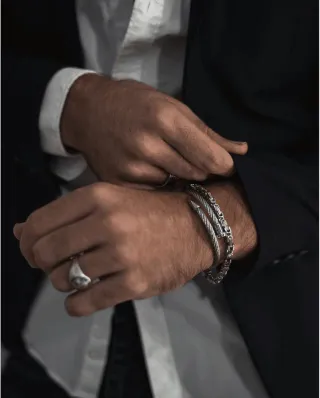 Pulsera Acero Quirúrgico Hombre