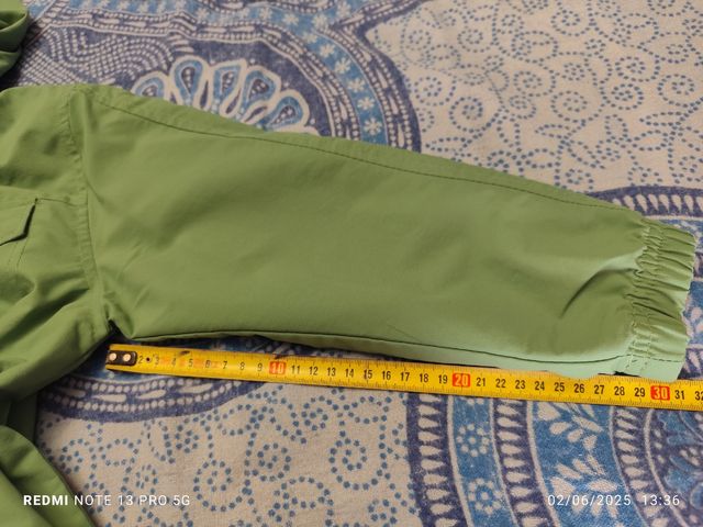 Chaqueta cortavientos forrada niño 6/7 años