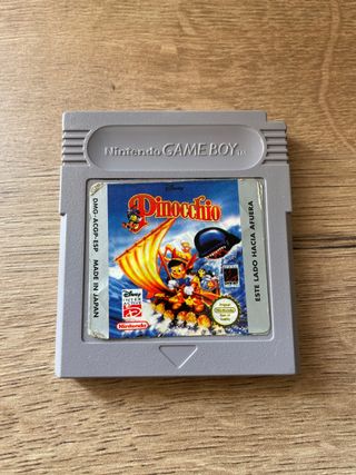 Pinocchio Juego Game Boy Disney