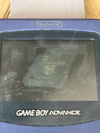 Pinocchio Juego Game Boy Disney
