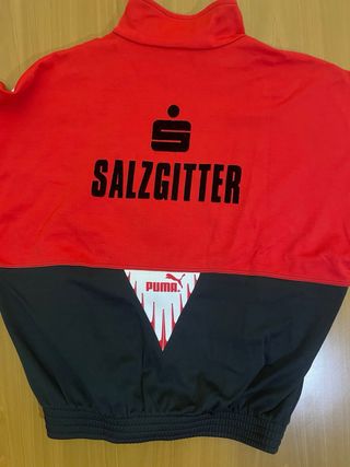 Felpa Puma Rossa e Nera con Logo