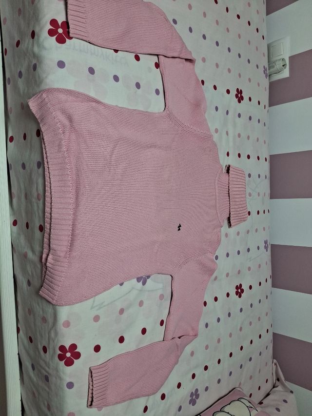 Jersey rosa cuello alto