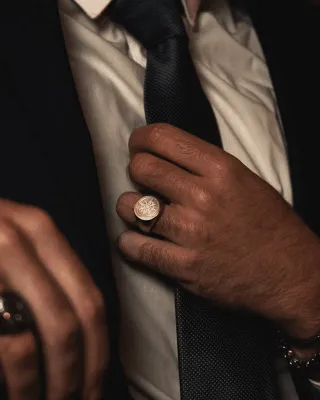 Anillo Acero Quirúrgico Hombre Polaris