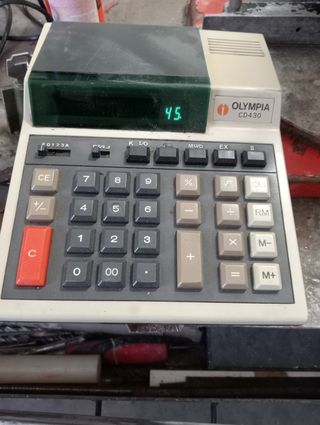 Calculadora Olympia CD430 Antigua
