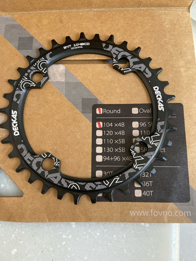 Plato DECKAS 34T BCD 104