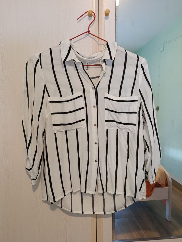 Camisa Rallas Stradivarius