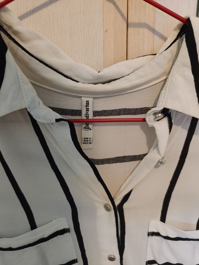 Camisa Rallas Stradivarius