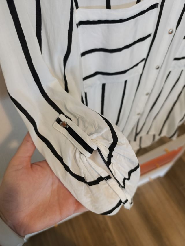 Camisa Rallas Stradivarius