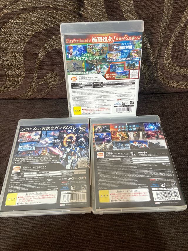 Jogos PS3 Gundam (Japonês)