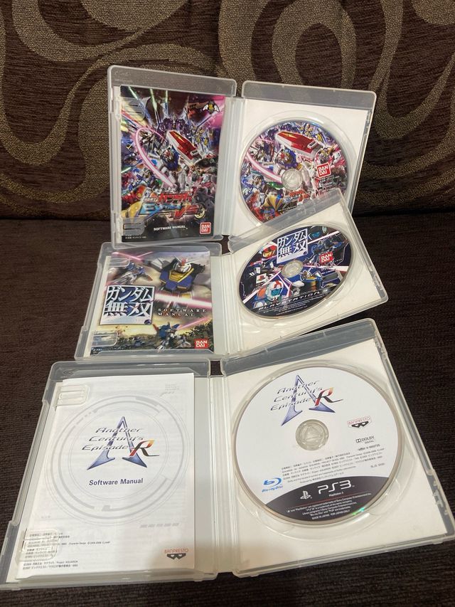 Jogos PS3 Gundam (Japonês)