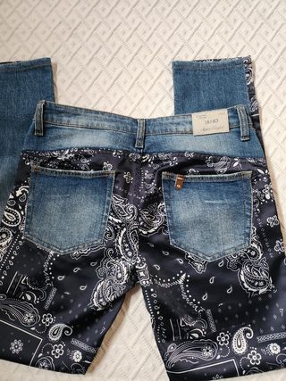 Jeans Liu Jo donna fantasia taglia 26