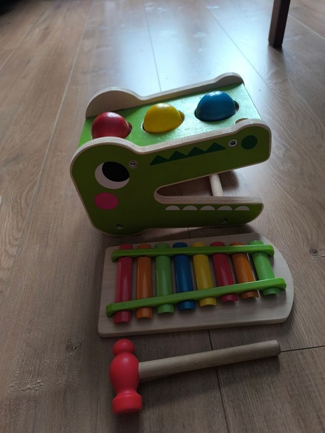 Playtive Martillo y Xilófono Cocodrilo