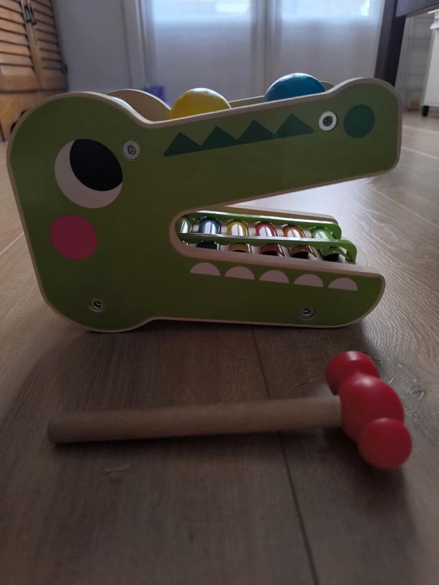 Playtive Martillo y Xilófono Cocodrilo