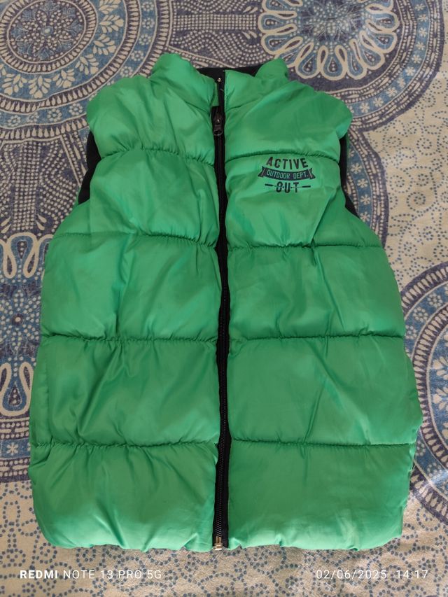 Chaleco invierno niño T. 7/8 años