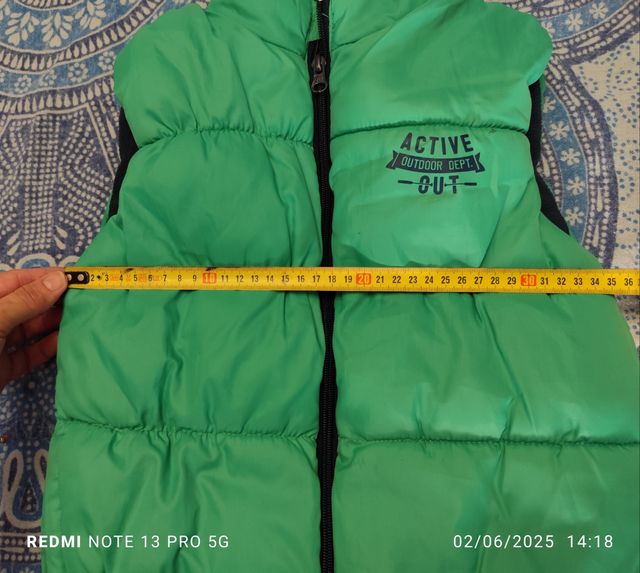 Chaleco invierno niño T. 7/8 años