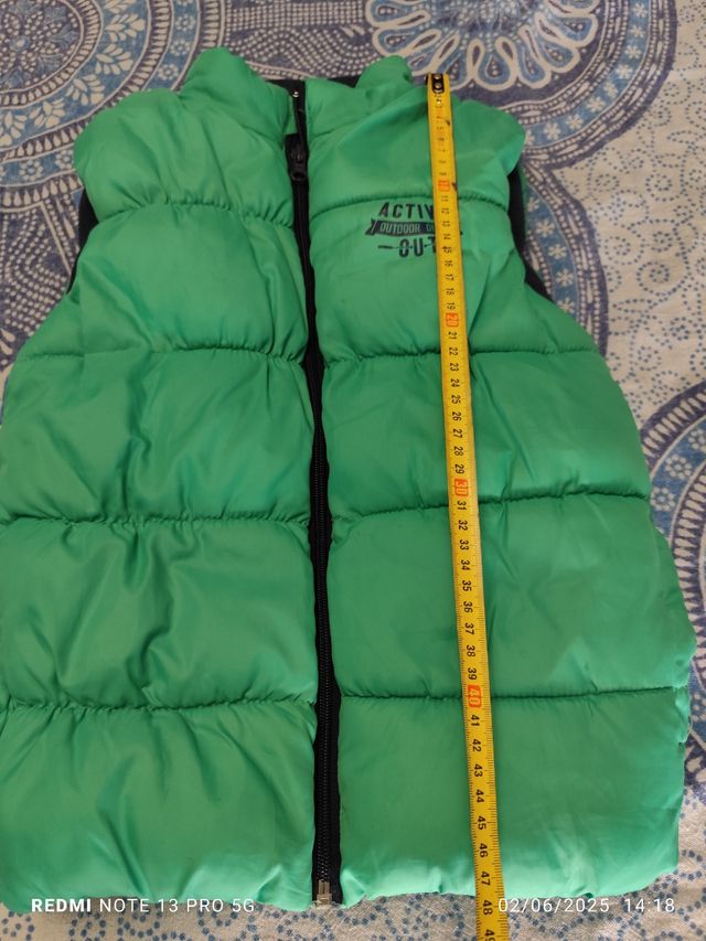 Chaleco invierno niño T. 7/8 años