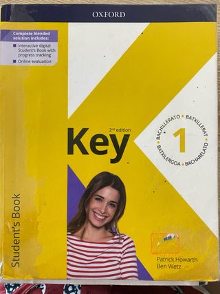 Key to Bachillerato 1. Student's Book. 2 Edition