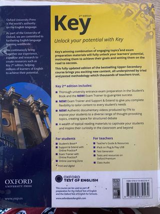 Key to Bachillerato 1. Student's Book. 2 Edition