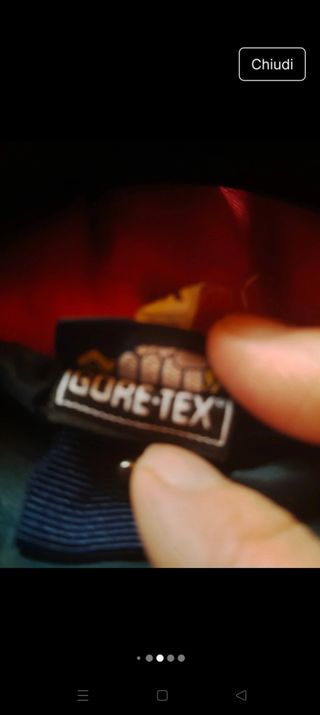 Parka uomo rosso tipo sariana