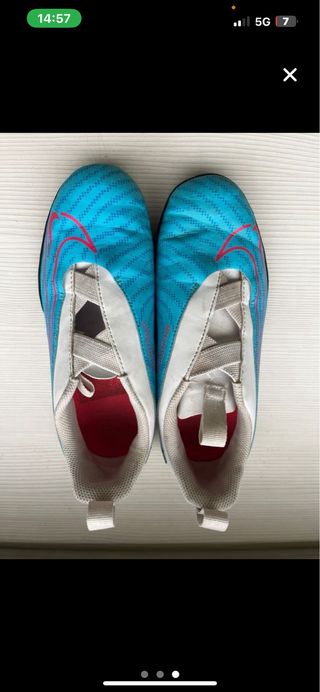 Zapatillas Fútbol phanton  Niño Nike Talla 36