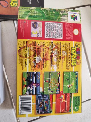 Mario Tennis - Nintendo 64 (Completo PAL)