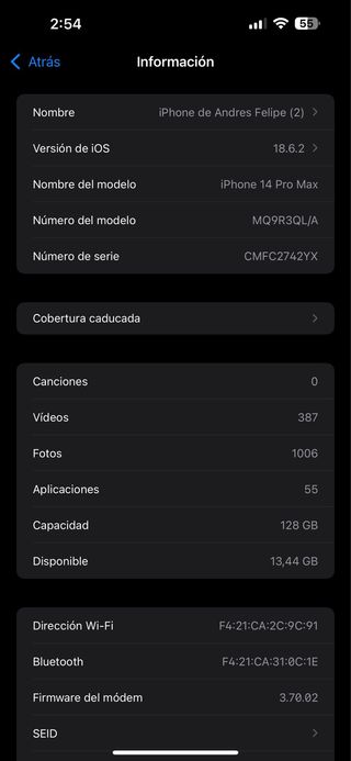 iPhone 14 Pro Max 128 GB